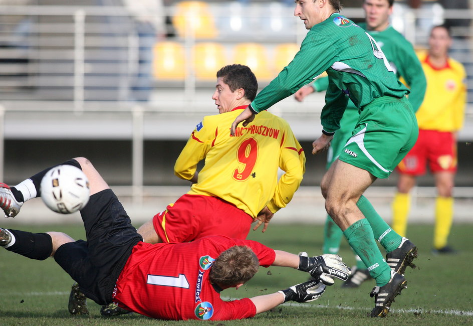 Robert Lewandowski i Jakub Studziński (4 listopada 2007)