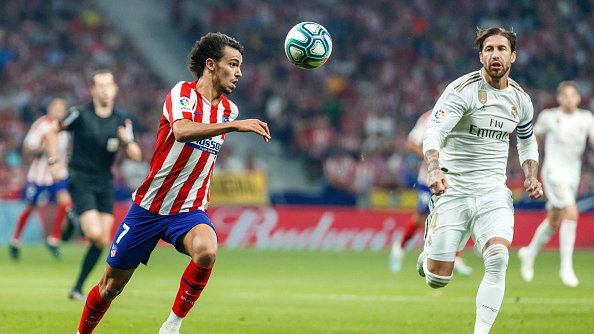 Joao Felix (Atletico) i Sergio Ramos (Real)