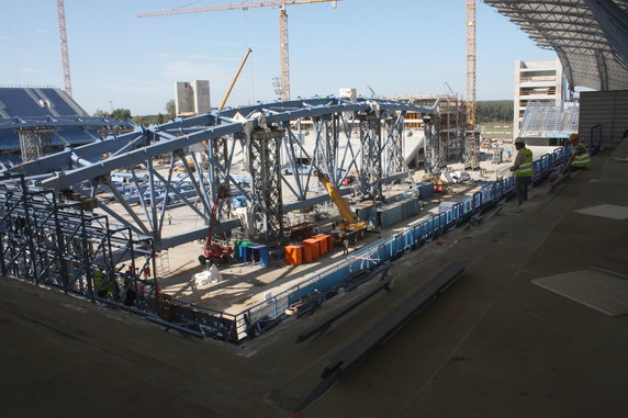 Euro 2012 Budowa Stadionu Miejskiego w Poznaniu (fot. Piotr Błoński)