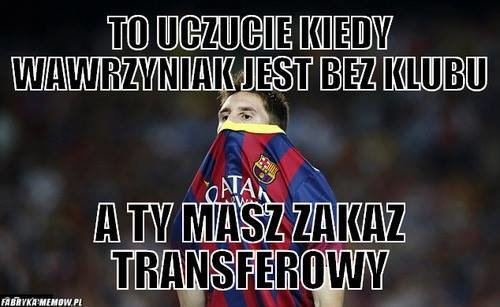 Internauci komentują transfer Wawrzyniaka