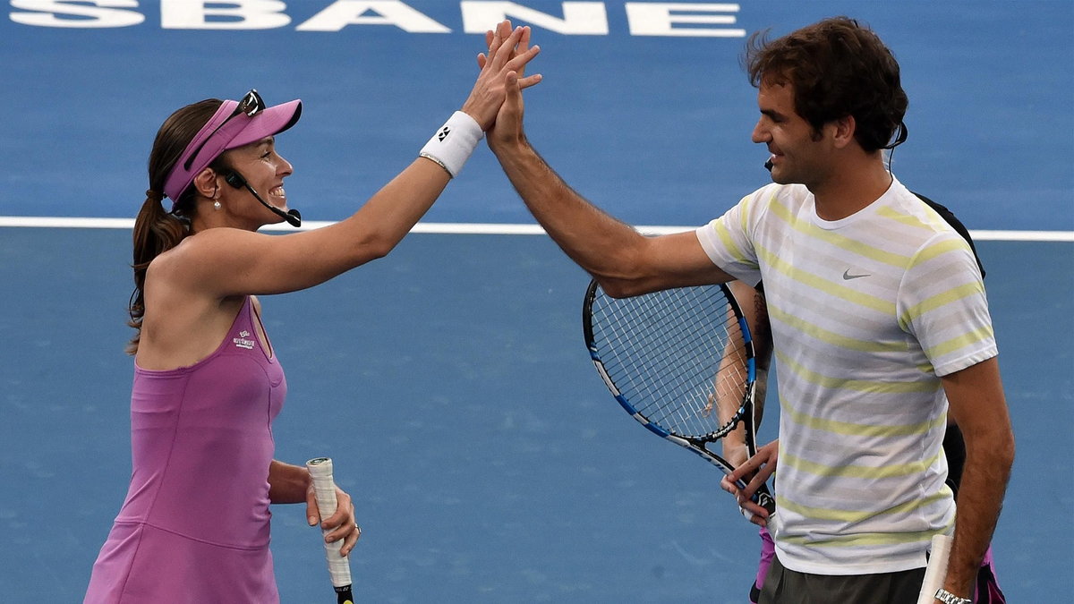 Roger Federer i Martina Hingis