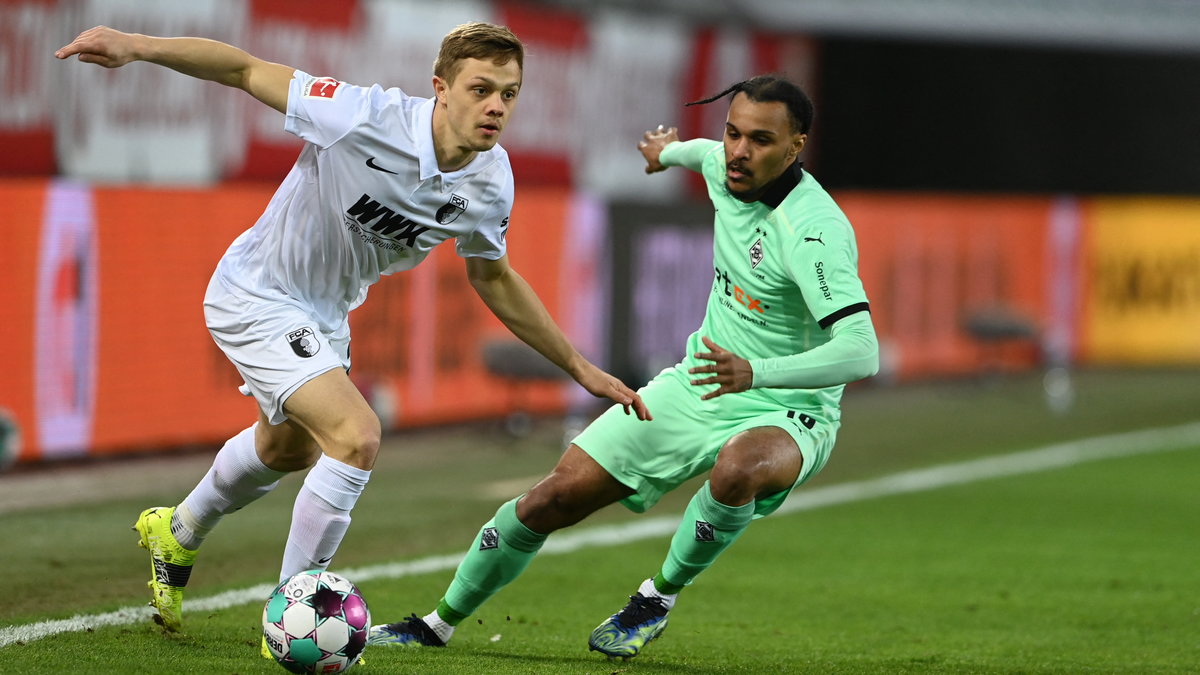 Robert Gumny został wybrany MVP spotkania z Borussią Mönchengladbach.