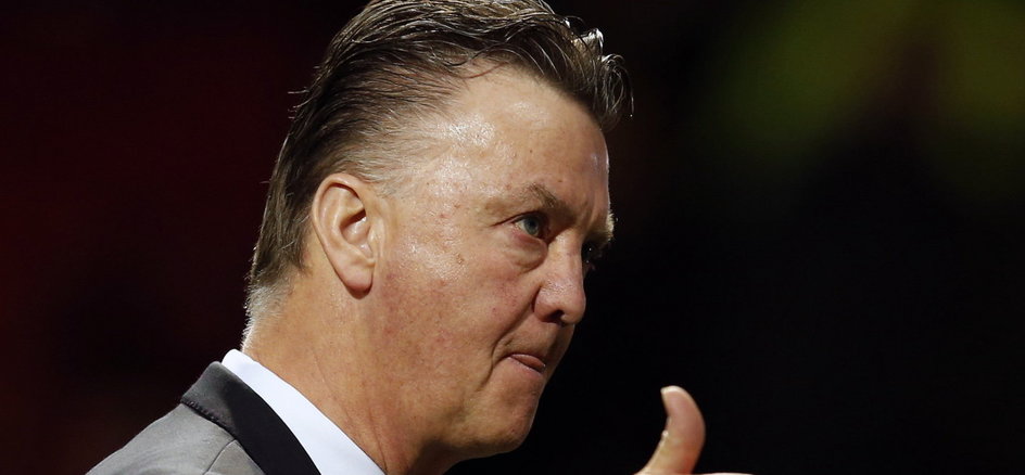 Louis van Gaal, fot. Reuters