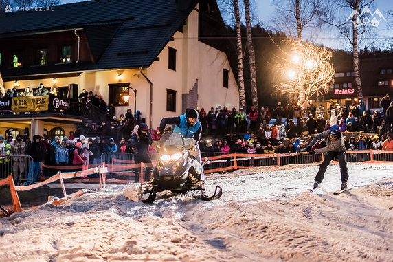 Międzynarodowe Mistrzostwa Polski w Skijoering - Karpacz 2016