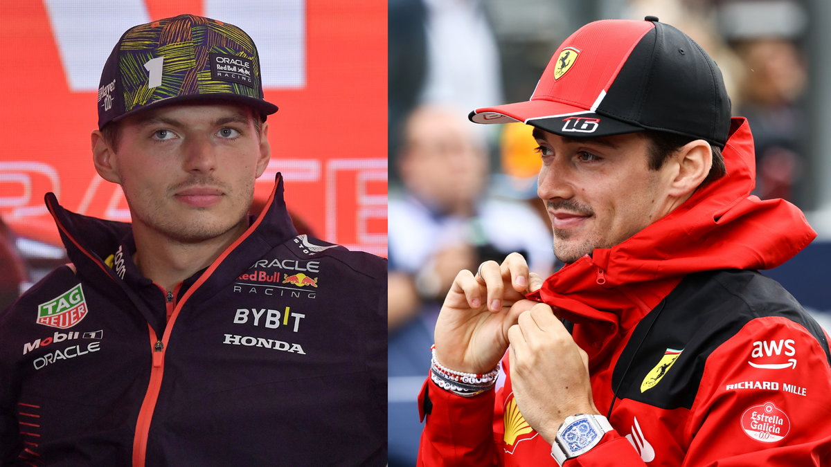 Max Verstappen i Charles Leclerc