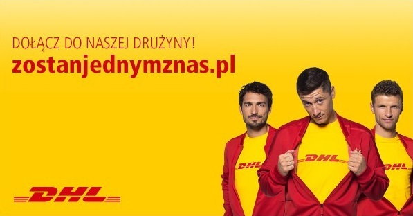 Lewandowski z kolegami z Bayernu w kampanii rekrutacyjnej DHL Supply Chain