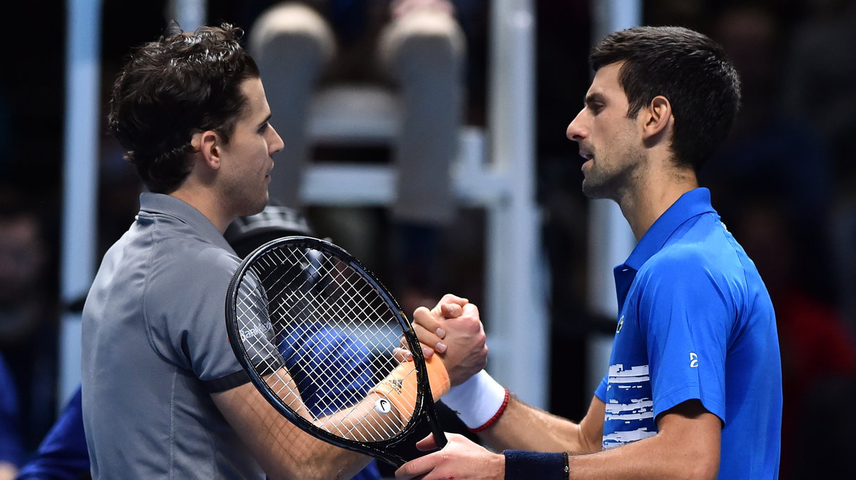 Dominic Thiem i Novak Djoković