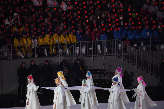 epa06508678 - SOUTH KOREA PYEONGCHANG 2018 OLYMPIC GAMES (Opening Ceremony - PyeongChang 2018 Olympic Games)