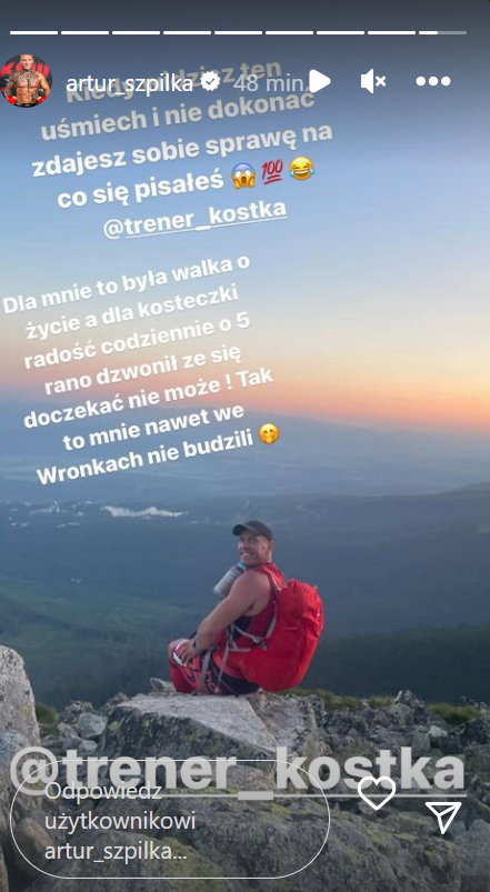 Artur Szpilka pod wrażeniem dokonań kolegi