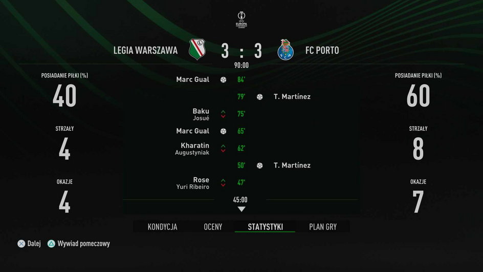 Legia kontra Porto