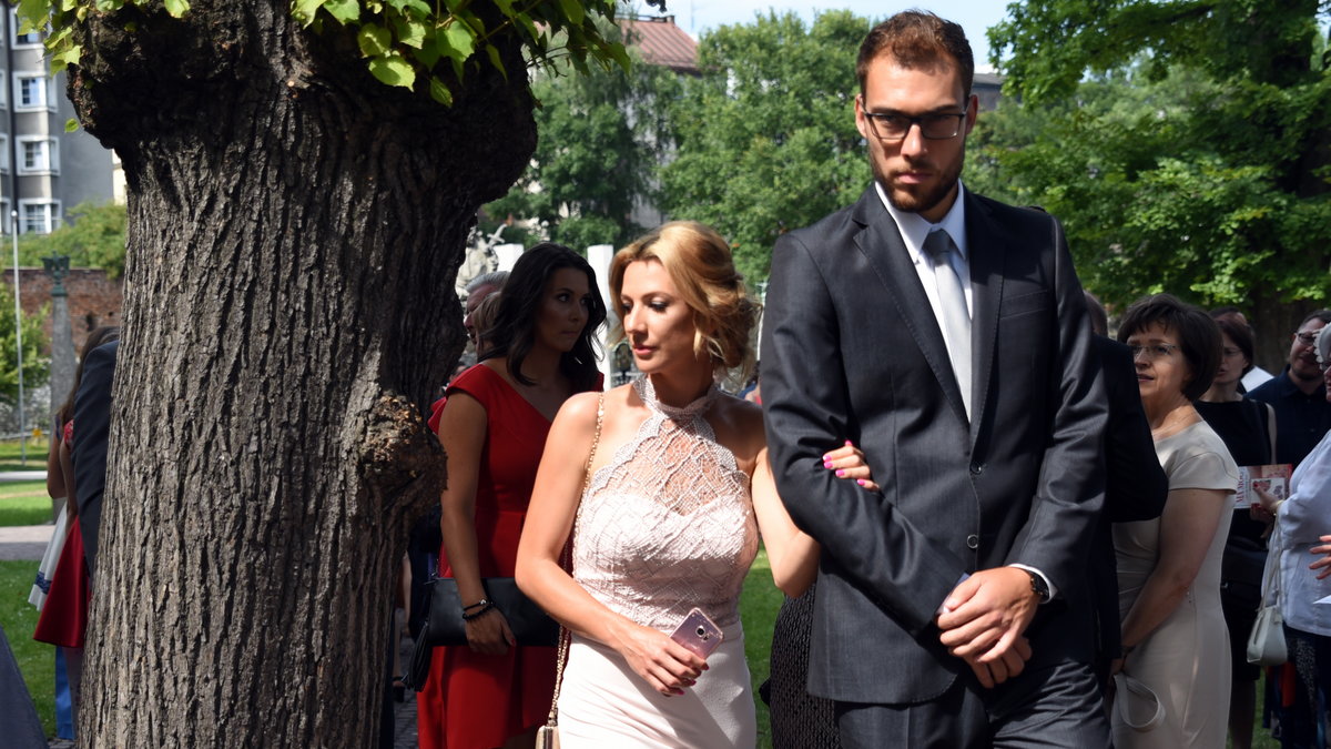 Jerzy Janowicz i Marta Domachowska