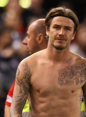 David Beckham, zawsze w dobrej formie