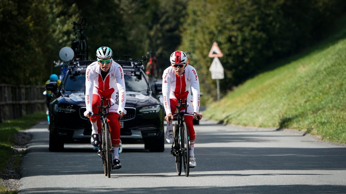 Michał Kwiatkowski i Maciej Bodnar