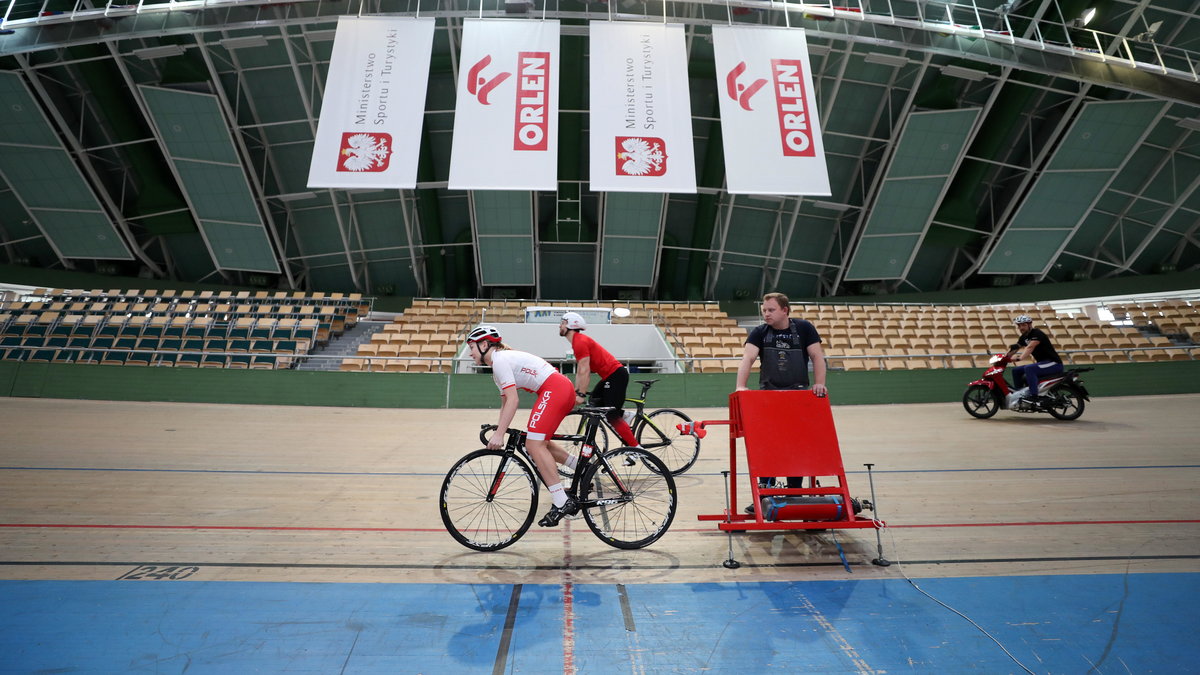 Kolarstwo torowe. Reprezentacja Polski. Trening. 18.05.2020