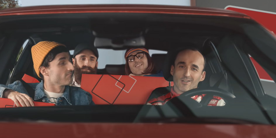 Robert Kubica w reklamie