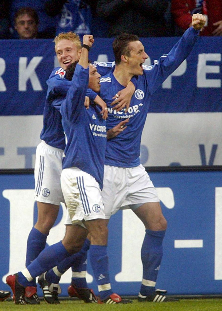 Mike Hanke, Sergio Pinto i Tomasz Hajto