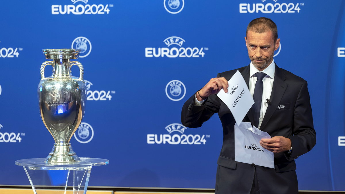 Aleksander Ceferin zaprezentował gospodarza Euro 2024