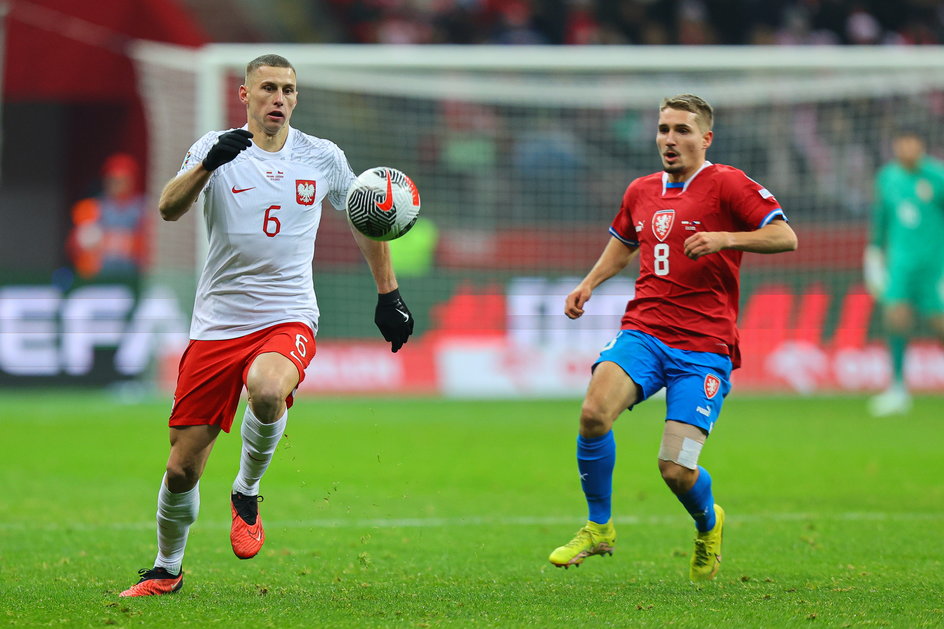 W ostatnim meczu kwal. Euro 2024 Polska zremisowała z Czechami 1:1