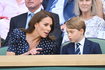 Księżna Kate i książę George na finale Wimbledonu