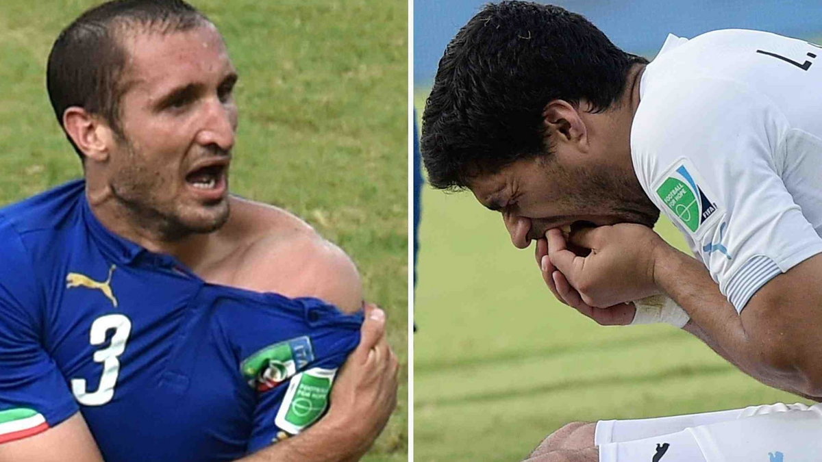 Giorgio Chiellini i Luis Suarez