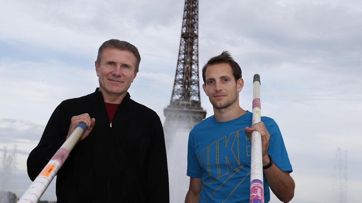 Renaud Lavillenie i Siergiej Bubka