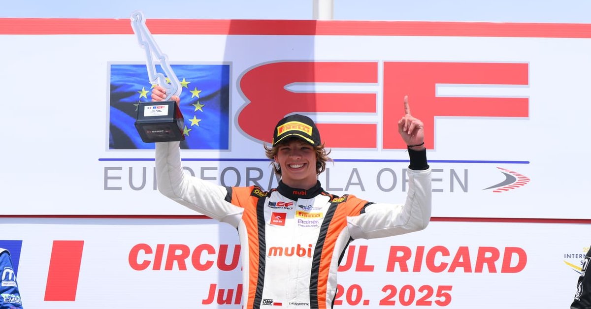 Tymek Kucharczyk na czele klasyfikacji Euroformuły Open!