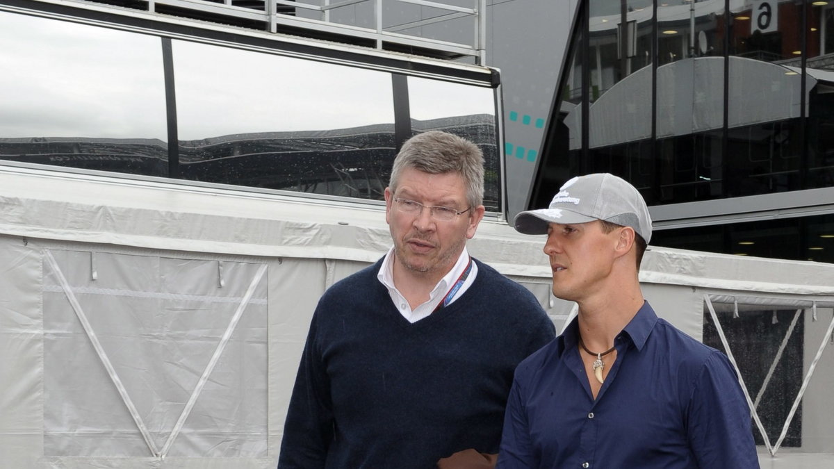 Ross Brawn i Michael Schumacher