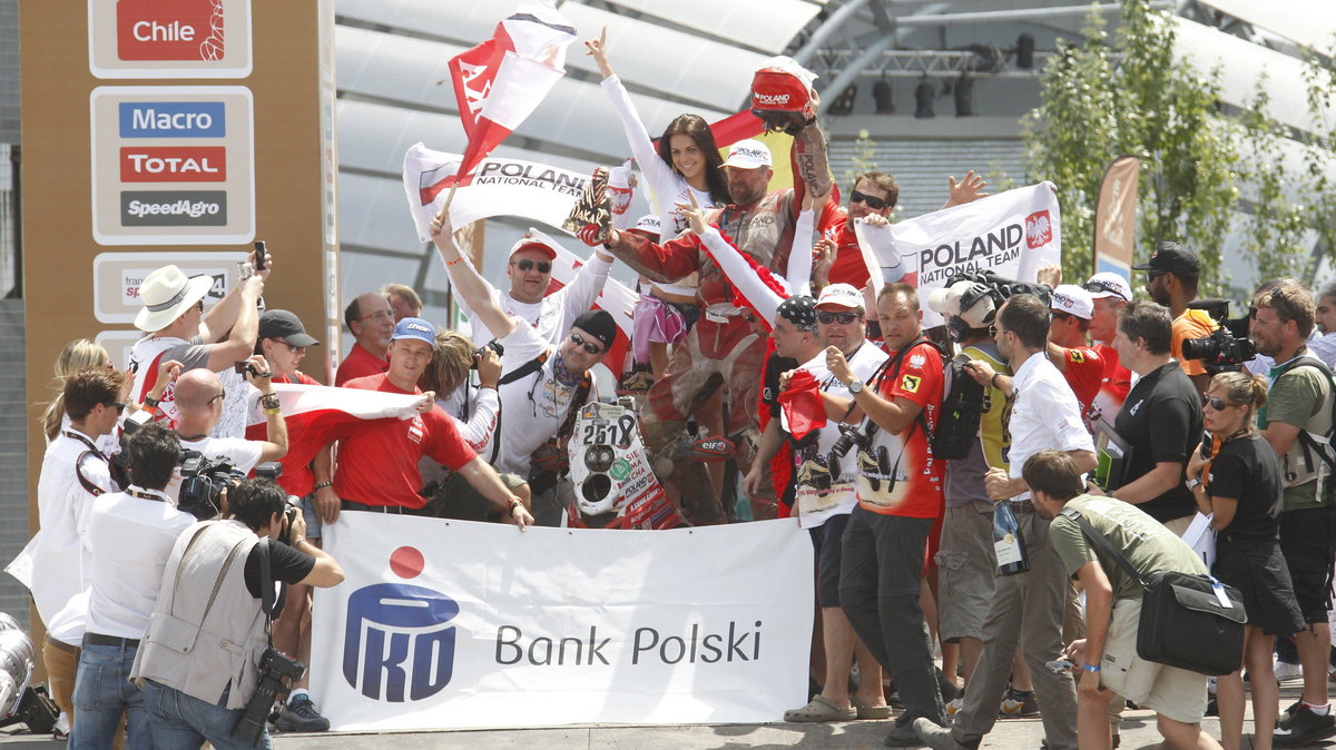 Rafał Sonik na rampie Rajdu Dakar, fot. Fot. Cristiano Barni