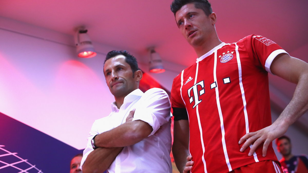 Hasan Salihamidzić i Robert Lewandowski