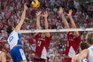 SIATKÓWKA FIVB MISTRZOSTWA ŚWIATA 2014 POLSKA ROSJA  (Fabian Drzyzga Piotr Nowakowski Dmitriy Ilinykh)