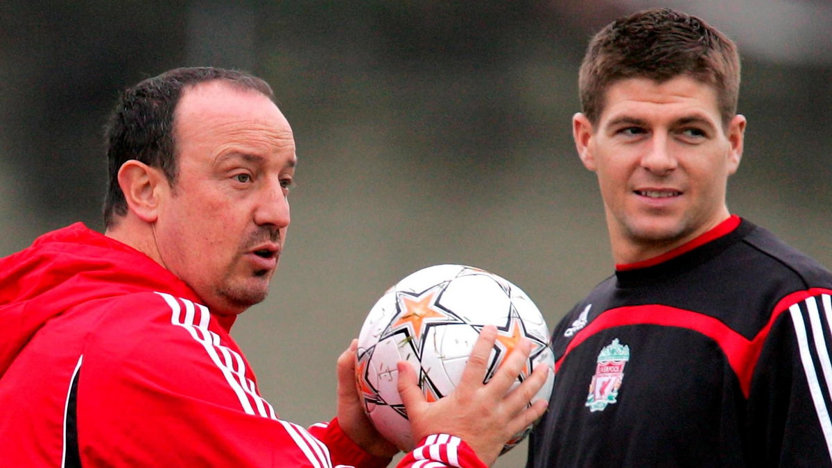 Rafael Benitez i Steven Gerrard