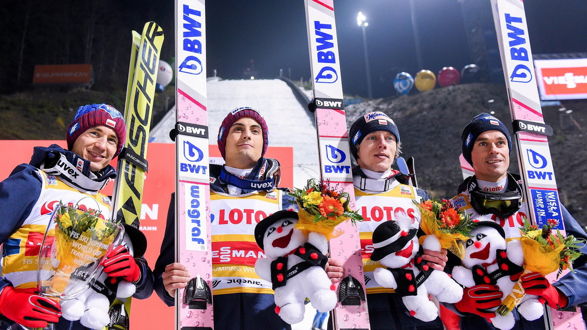 KAMIL STOCH, MACIEJ KOT, DAWID KUBACKI, PIOTR ZYLA