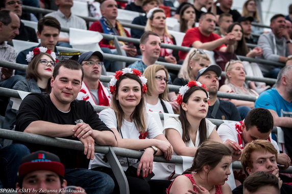 kibice na Grand Prix Polski w Warszawie