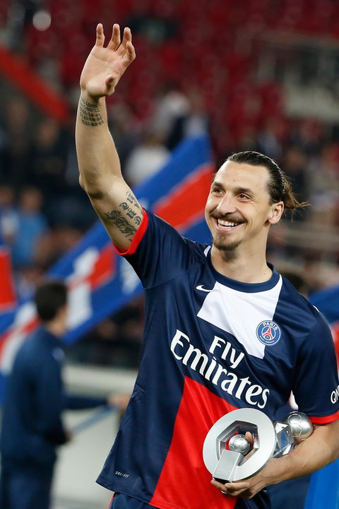 5. Francja, Ligue 1 - Zlatan Ibrahimović (Szwecja, PSG) – 24 gole