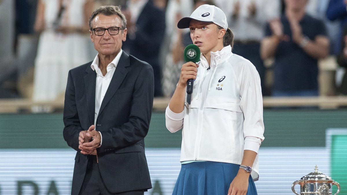 Mats Wilander i Iga Świątek