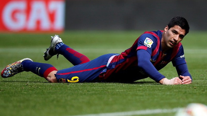 Luis Suarez w koszulce FC Barcelony, fot. Albert Gea / Reuters