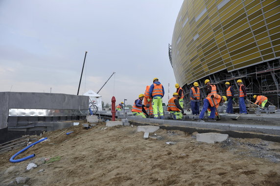 EURO2012 BUDOWA STADIONU PGE ARENA GDAŃSK