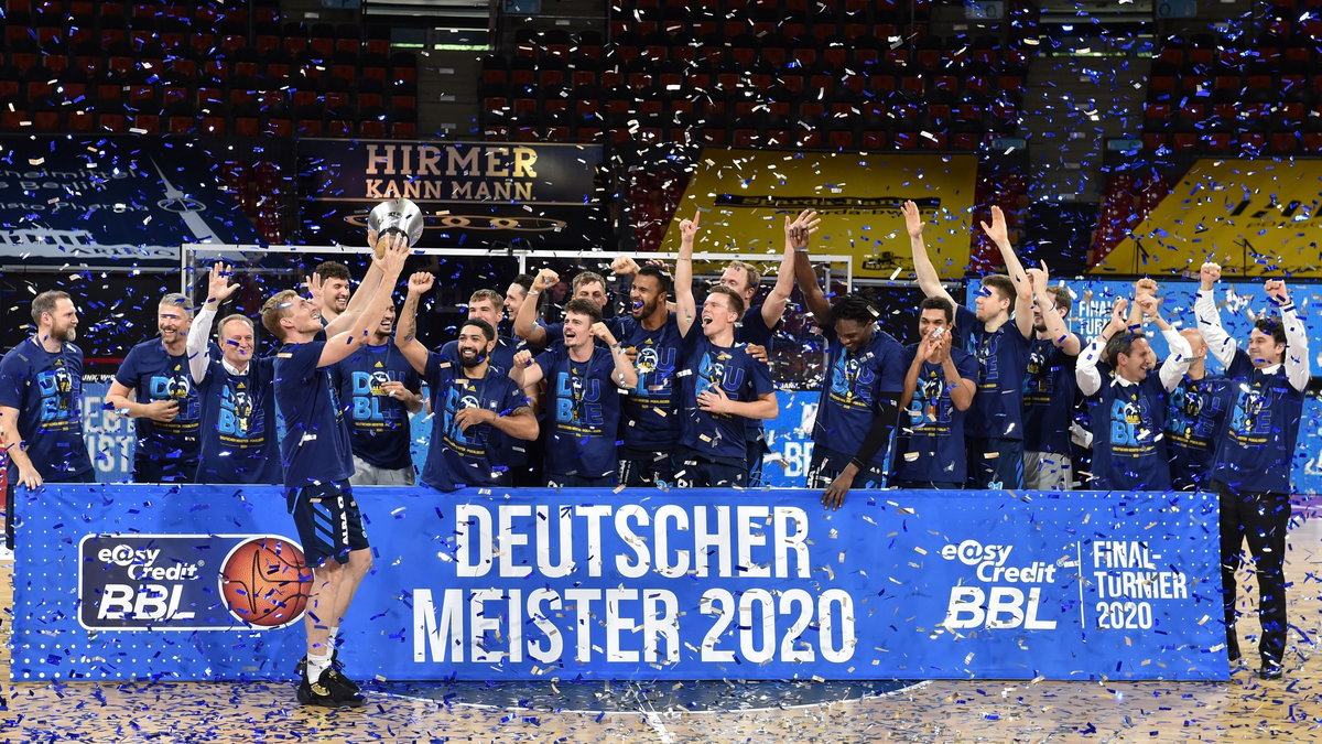 Alba Berlin świętuje mistrzostwo Niemiec