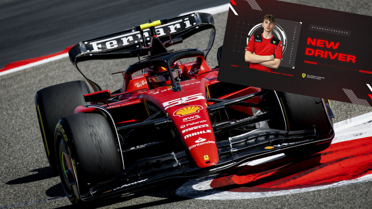 Tomasz Poradzisz w Ferrari