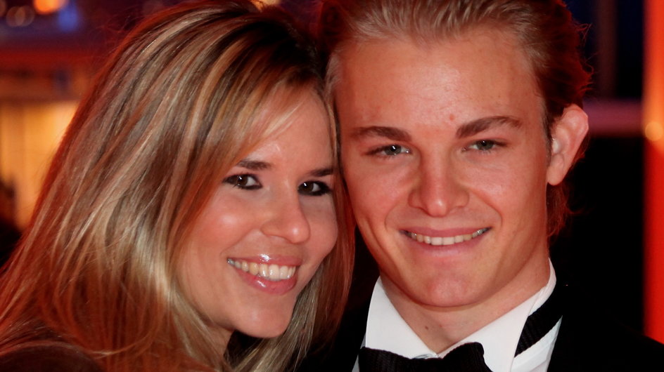 Nico Rosberg i Vivian Sibold