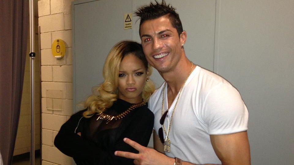 Cristiano Ronaldo i Rihanna