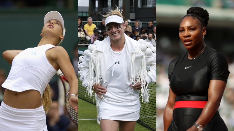 Anna Kurnikowa,  Bethanie Mattek-Sands i Serena Williams