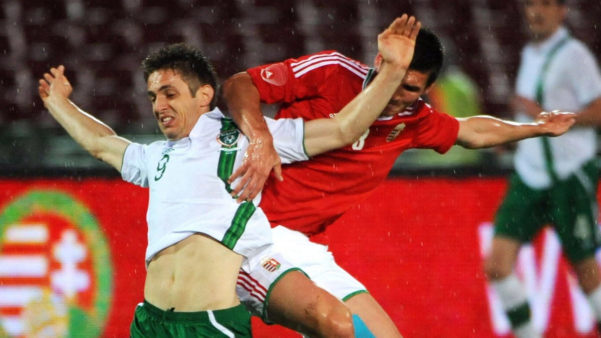 Węgry - Irlandia: Kevin Doyle (L)