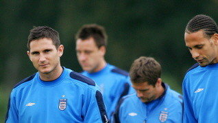 FBL-WC2006-EUR-ENG-TRAINING-LAMPARD-TERRY-OWEN