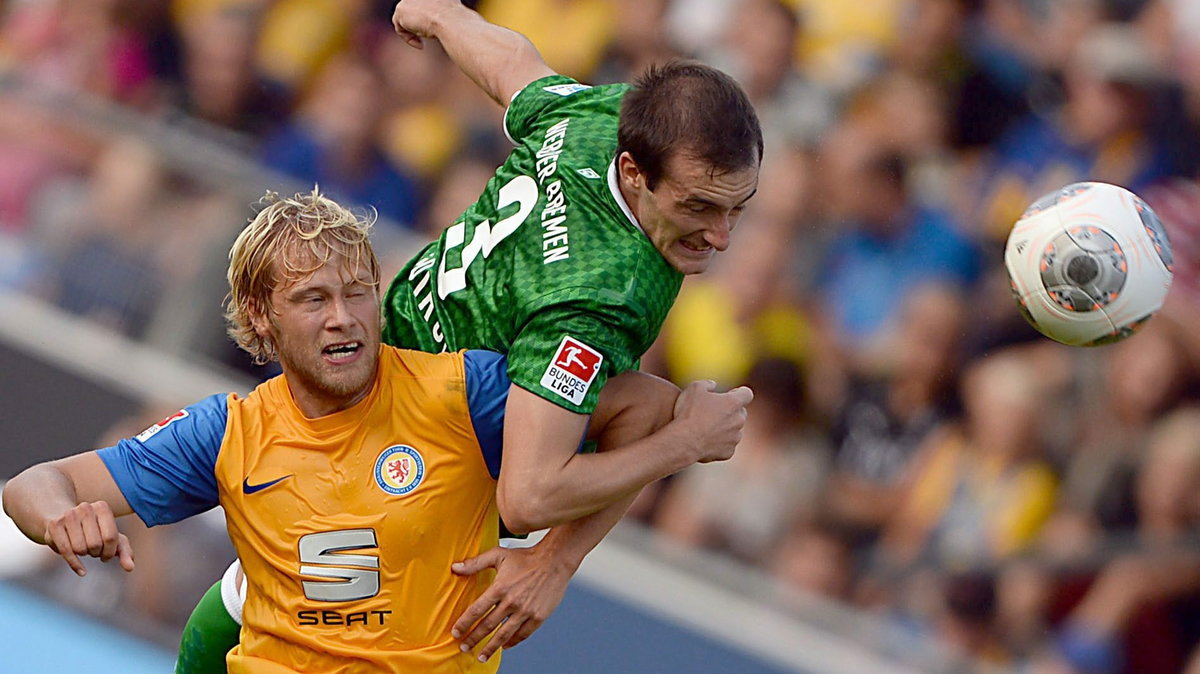 Eintracht Brunszwik - Werder Brema: Steffen Bohl (L)