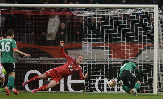 PIŁKA NOŻNA LE AFC AJAX LEGIA WARSZAWA ( Guilherme Jasper Cillessen )