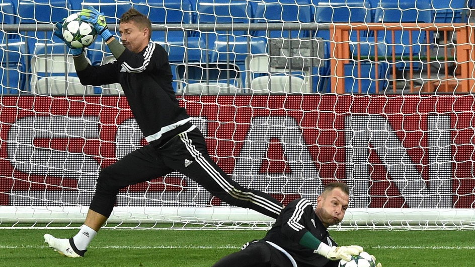 Legia trenowała na Santiago Bernabeu