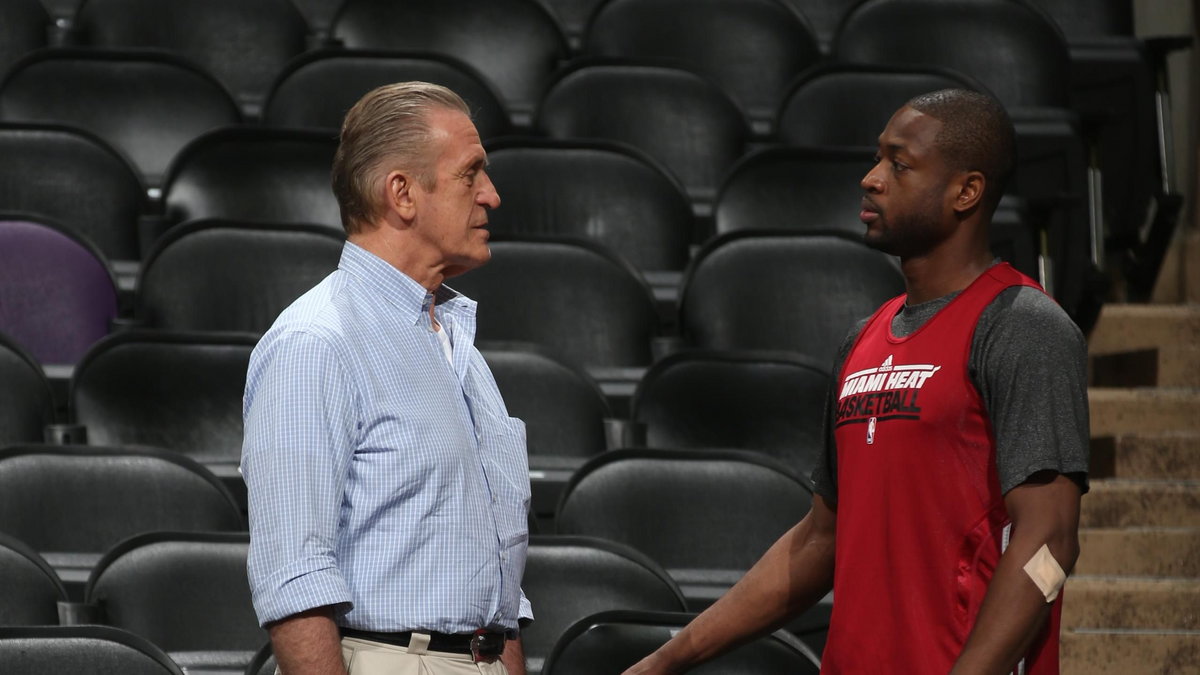 Pat Riley winnym odejścia Dwayne'a Wade z Miami?