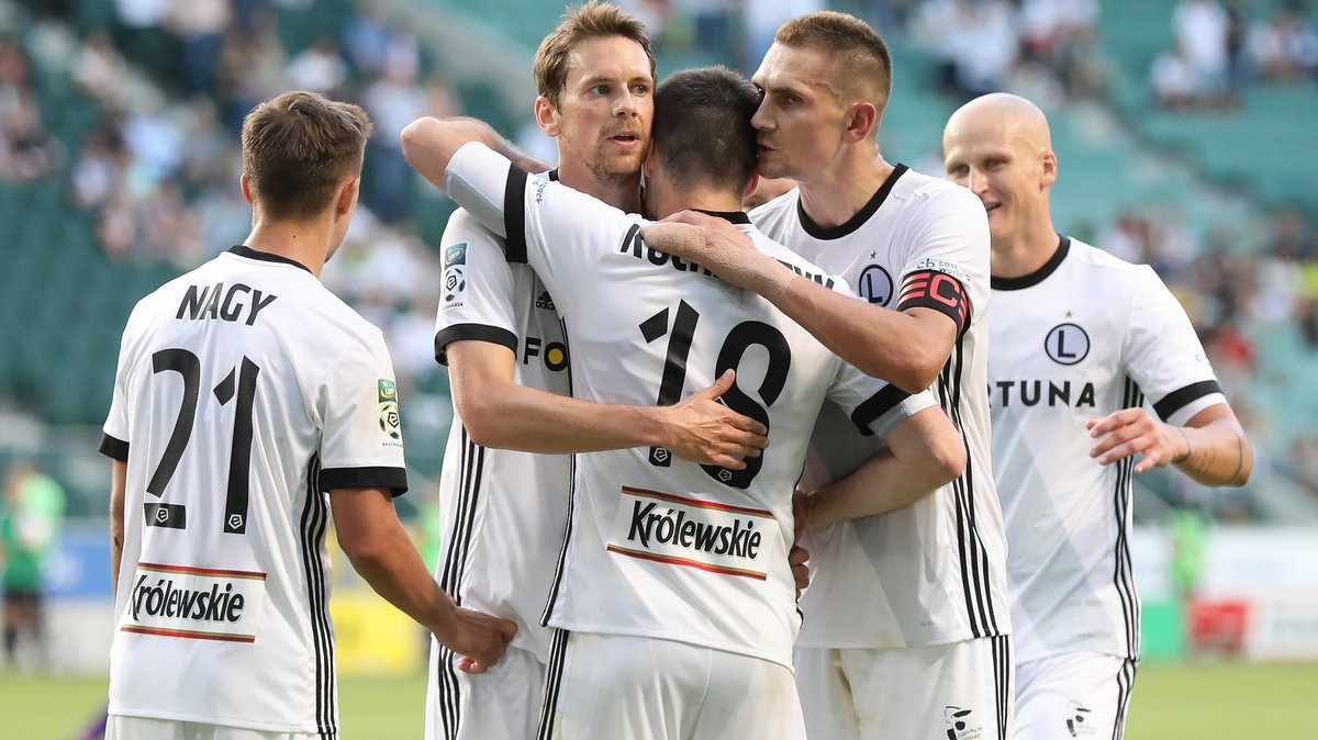 Legia Warszawa radość