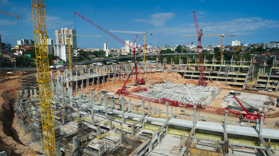 Arena Fonte Nova w Salvadorze